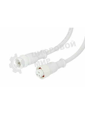 Соединительный кабель Rexant (3pin) герметичный (IP67) 3х0.5мм² белый