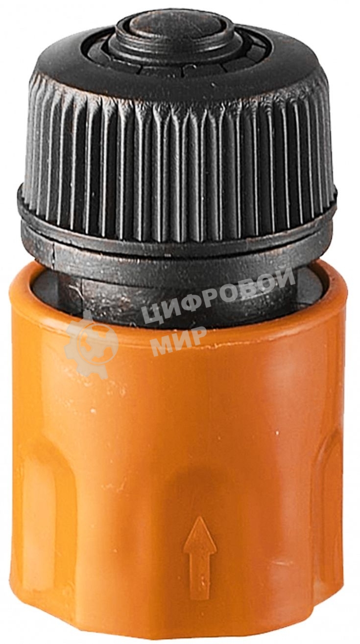 Соединитель аквастоп быстросъемный для шланга 1/2 Вихрь 73/7/2/16