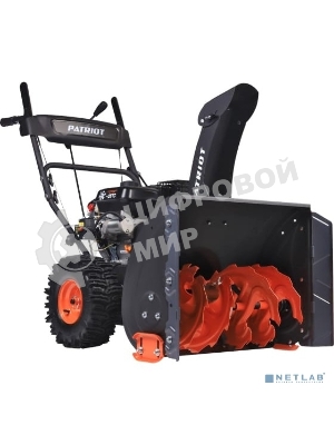 Снегоуборщик PATRIOT PS 707 E, Двигатель 7л.с до -25 °С; 212 сс; Стартер ручной/220V; LED-фара, Панель c увеличенным диапазоном скоростей 6 вперед/2 назад; Ширина ковша 610мм +100(26