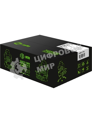 Кресло Cactus CS-CHR-130-M черный, экокожа, подголовник