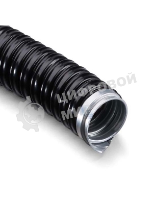 Металлорукав Rexant в ПВХ изоляции МРПИнг-32 (РЗ-Ц-ПВХнг) черный