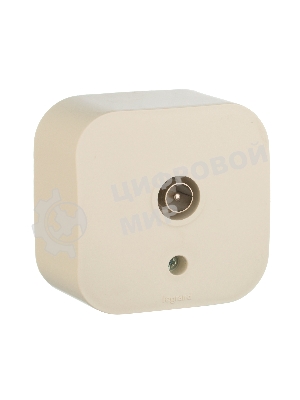 Розетка телевизионная TV Legrand 782245 (Слоновая кость)