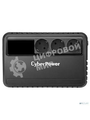 Источник бесперебойного питания CyberPower BU725E 725VA/390W (3 EURO) 