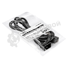 Кабель питания (UPS) ExeGate Special EC20-1,8S (IEC 320 C19->C20, 3*1.5мм2, CCA, черный, 1.8м)