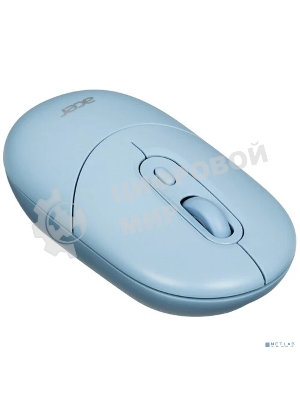 Мышь беспроводная Acer OMR301 синий, 1600 dpi, радиоканал, Bluetooth, USB, кнопки - 4