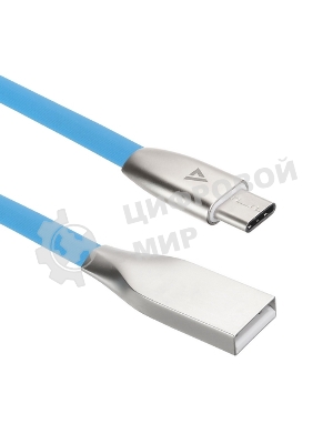 Кабель USB ACD-Infinity Type-C ~ USB-A TPE, 1.2м, синий