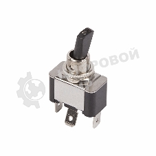 Тумблер Rexant 12V 30А (3c) ON-OFF однополюсныйс синей LED подсветкой