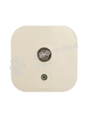 Розетка телевизионная TV Legrand 782245 (Слоновая кость)