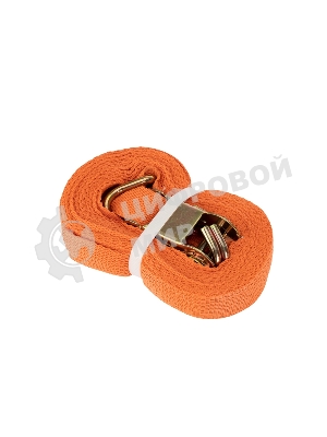 Стяжка для груза Rexant багажная с крюками, с храповым механизмом, 5х0.038 м