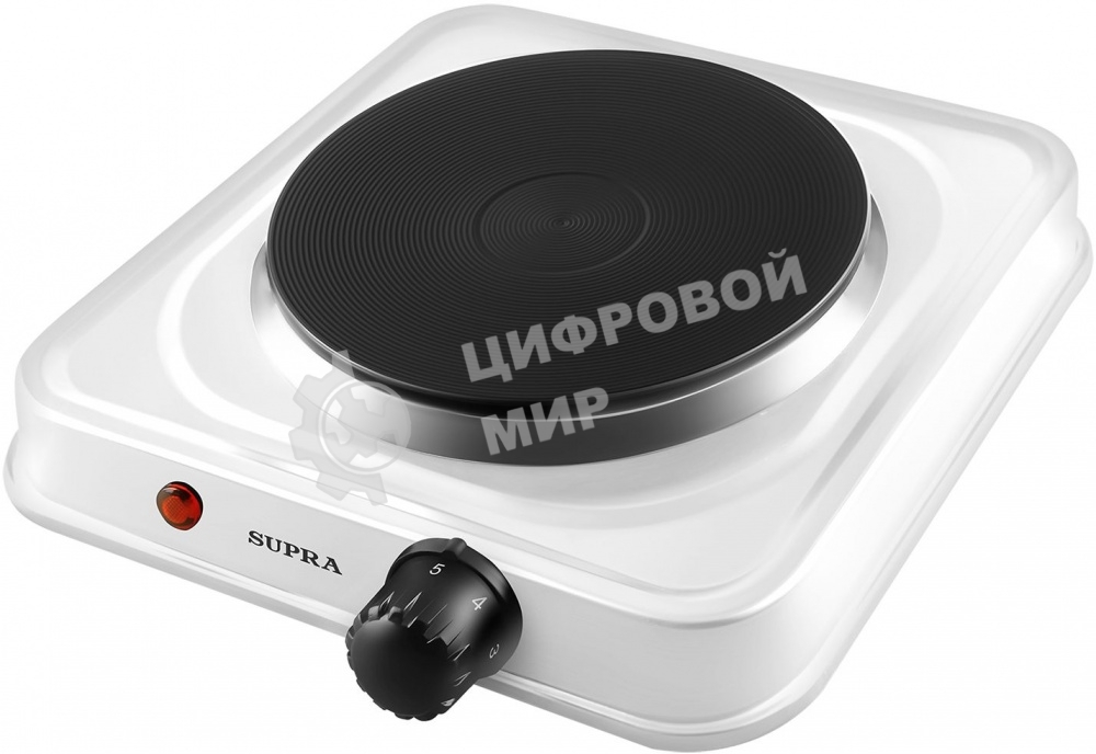 Плита настольная электрическая SUPRA HS-102 белый