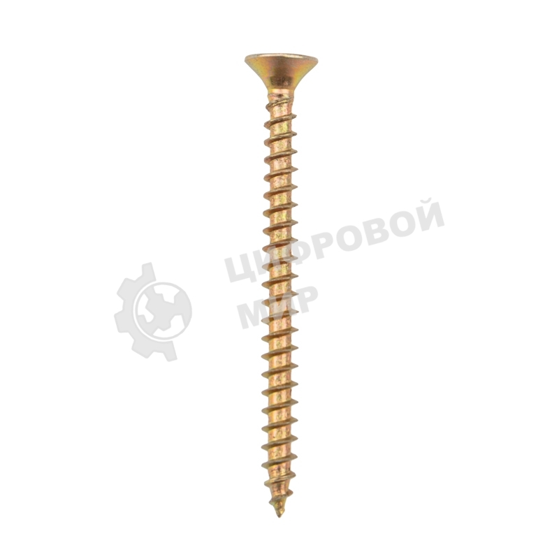 Саморез универсальный Kranz 5х60, желтый цинк, упаковка поставщика (4 800 шт.)