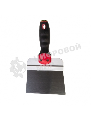 Шпатель Matrix фасадный из нержавеющей стали, 150 мм, двухкомпонентная рукоятка, широкое полотно