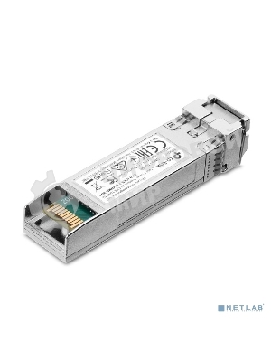 Трансивер TP-Link 10G SFP+ Module, LC connector, 50/125um or 62.5/125um Multi-mode, 850nm wavelength, distance up to 300m.