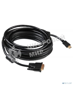 Кабель Buro 24M/19M 10м позол/ферритовые кольца