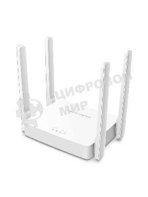 Роутер беспроводной Mercusys AC10 AC1200 10/100BASE-TX белый