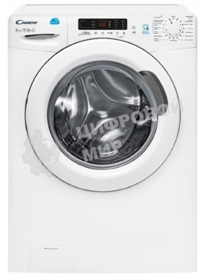 Стирально-сушильная машина Candy CSW4 365D/2-07 белый загр.фронтальная макс.:6кг 1300 об/мин класс: В