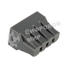 Экспресс-клемма с пастой Rexant 8-проводная до 2,5 мм², серый (50 шт./уп.) (773-308)