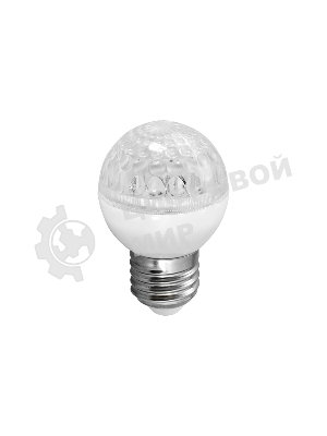 Лампа шар Neon-night e27 10 LED Ø50мм зеленая 24В (постоянное напряжение)