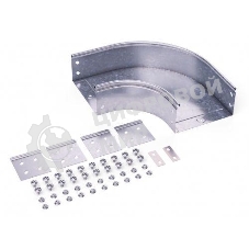 Угол для лотка DKC 36025K горизонтальный 90град. 300х80 CPO 90 в комплекте с крепеж. элементами