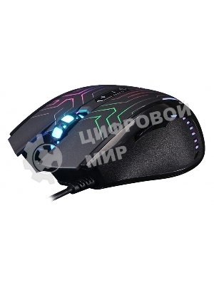 Мышь проводная A4Tech X87 черный, 2400 dpi, USB, кнопки - 8