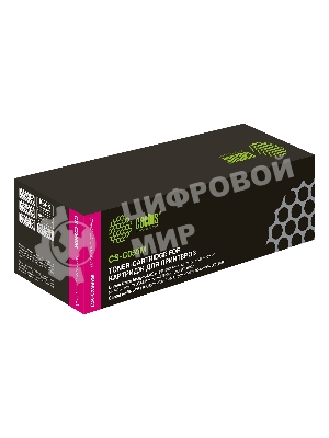 Картридж лазерный Cactus CS-C055M пурпурный (2100 стр.) для Canon LBP663Cdw, LBP664Cx, MF746Cx, MF742Cdw, MF744Cdw