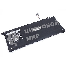 Аккумуляторная батарея для ноутбука Dell XPS 13 9343 9350 7.4V 52Wh черный OEM
