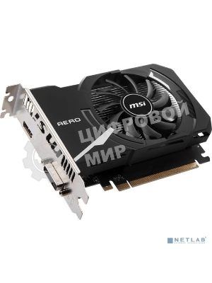 Видеокарта MSI GT 1030 AERO ITX 4GD4 OC Nvidia GT 1030 4Gb, DDR4, PCI-E 3.0, HDMIx1 DVIx1 HDCP