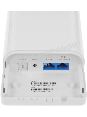 Наружная точка доступа IP-COM CPE9, 2,4 ГГц, до 150 Мбит/с, IP64, 1х12dbi, PoE, 2х100 Мбит/с, молниезащита 6000В