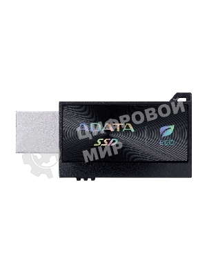 Внешний SSD ADATA SC730, 1TB, USB 3.2 Gen 2 Type-A/Type-C, R/W 600/600, черный