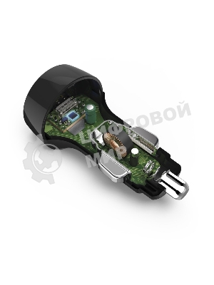Автомобильное зар./устр. Hama H-183327 3A PD+QC универсальное кабель USB Type C черный (00183327)