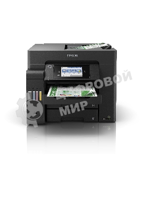 МФУ струйное Epson L6550 (C11CJ30404), A4, цветной, печ. до 25/12 стр/мин.(ч/б/цв.), скан. до 27.5 стр/мин., 4800x2400 dpi (печ.), 2400x1200 dpi (скан.), Ethernet, USB, Wi-Fi