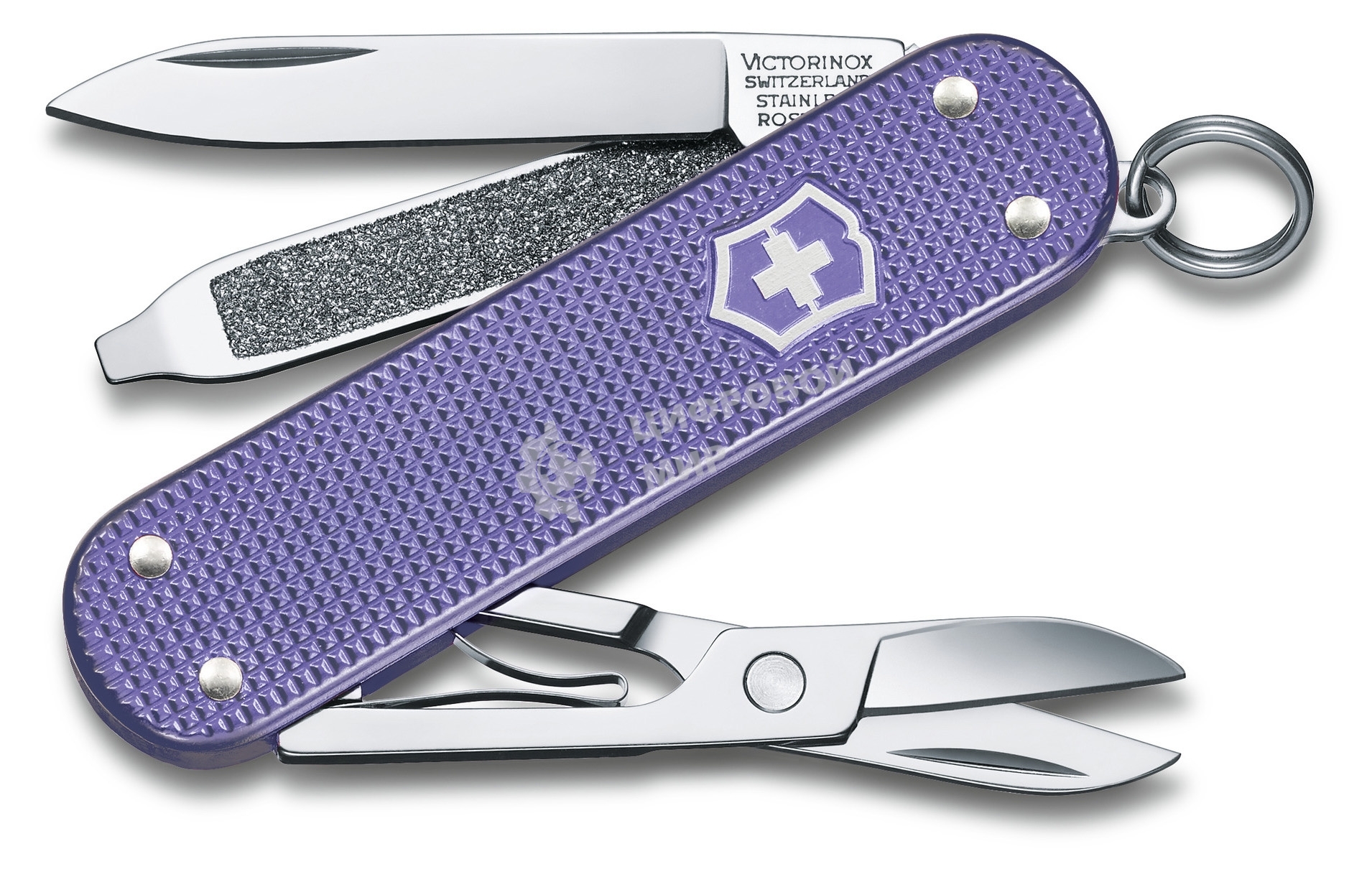 Нож перочинный Victorinox Classic Electric Lavender (0.6221.223G) 58мм 7 функций карт.коробка