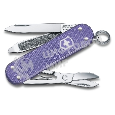Нож перочинный Victorinox Classic Electric Lavender (0.6221.223G) 58мм 7 функций карт.коробка