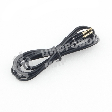 Кабель аудио Cablexpert CCAB-02-35MM-2MB, 3.5 Jack (M)/3.5 Jack (M), черный, 2м, блистер