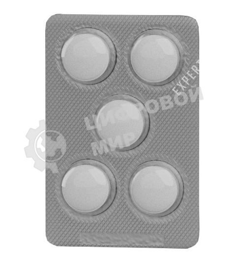 Таблетки для чистки кофемашин от кофейных масел блистер 5 таб. по 2г