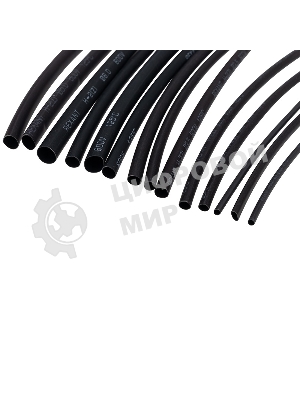 Термоусаживаемые трубки Rexant STANDARD 2:1 (Набор 18шт.)