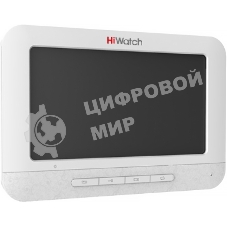 Видеодомофон HiWatch DS-D100MF серебристый