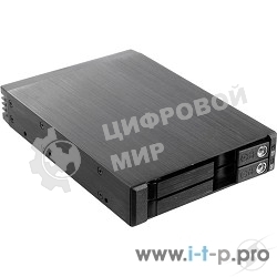 Опция к серверу Procase T2-012-SATA3-BK Hot-swap корзина 2*2.5