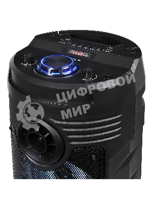 Минисистема Hyundai H-MC170 черный 80Вт/FM/USB/BT/SD/MMC