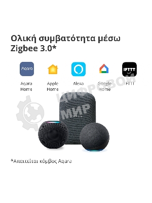 Выключатель умный одноклавишный Aqara Smart Wall Switch H1 (WS-EUK01)