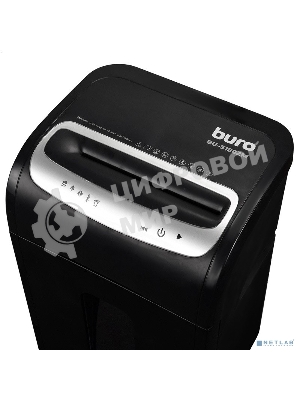 Шредер Buro Office BU-S1602M (секр.P-5)/фрагменты/16лист./30лтр./пл.карты/CD