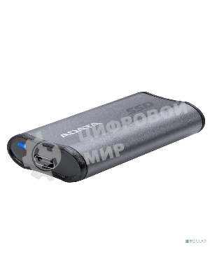 Внешний SSD ADATA Elite SE880, 500 Gb, USB 3.2 Gen 2x2 Type-C, R/W 2000/2000, серый