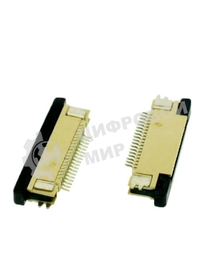 Разъем FPC Half Coverage Bottom Contact 0.5K-BX-28PWB 28 pin высота 2мм шаг 0,5мм
