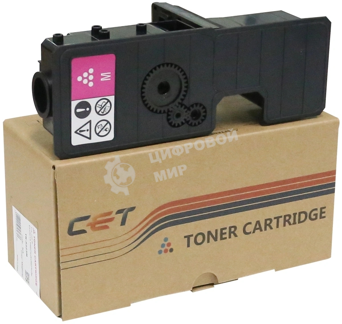 Картридж лазерный CET CET141135R TK-5220M пурпурный (1200 стр.) для Kyocera ECOSYS P5021cdn/M5521cdn