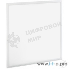 Светильник IEK LDVO1-6565-36-0-4000-K01 светодиодный ДВО 6565 eco 36Вт W 4000К IEK аналог люм.свет. 4х18 в потолок Армстронг, обязателен драйвер арт. 1518108