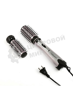 Фен-расческа Galaxy Line GL 4404 сиреневый/черный, 1200 Вт, 30/50 мм