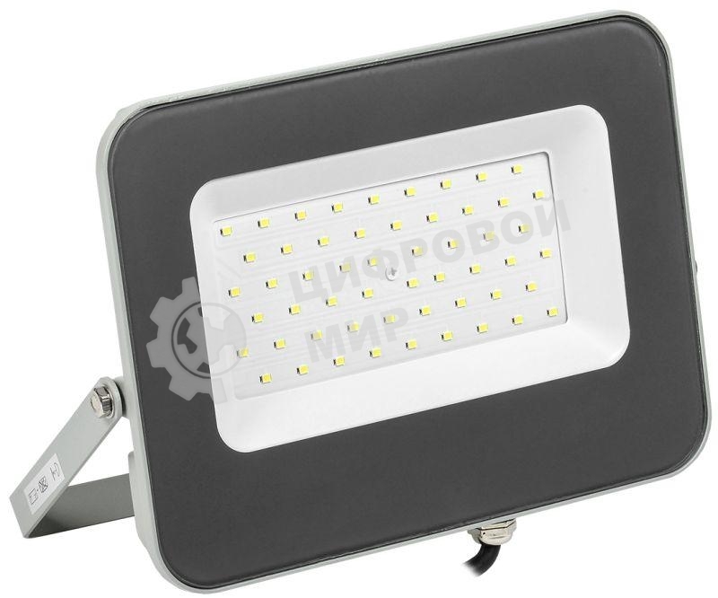 Прожектор СДО 07-50 LED 50Вт IP65 6500К сер. IEK LPDO701-50-K03