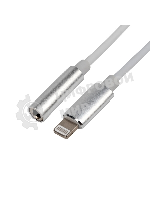 Кабель переходник Rexant с iPhone 5/6/7/8/X моделей на AUX гн. 3,5 мм