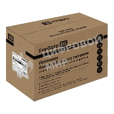 Источник бесперебойного питания ExeGate EX292773RUS Power Back BNB-800.LED.AVR.4C13 800VA/480W, LED, AVR, 4*C13, металлический корпус, черный
