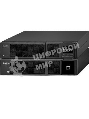 Источник бесперебойного питания Systeme Electriс Smart-Save Online SRV, 2000VA/1800W, On-Line, Extended-run, Rack 4U (Tower convertible), LCD, Out: 6xC13, SNMP Intelligent Slot, USB, RS-232